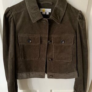 Boden Olive Green Corduroy Utility Jacket